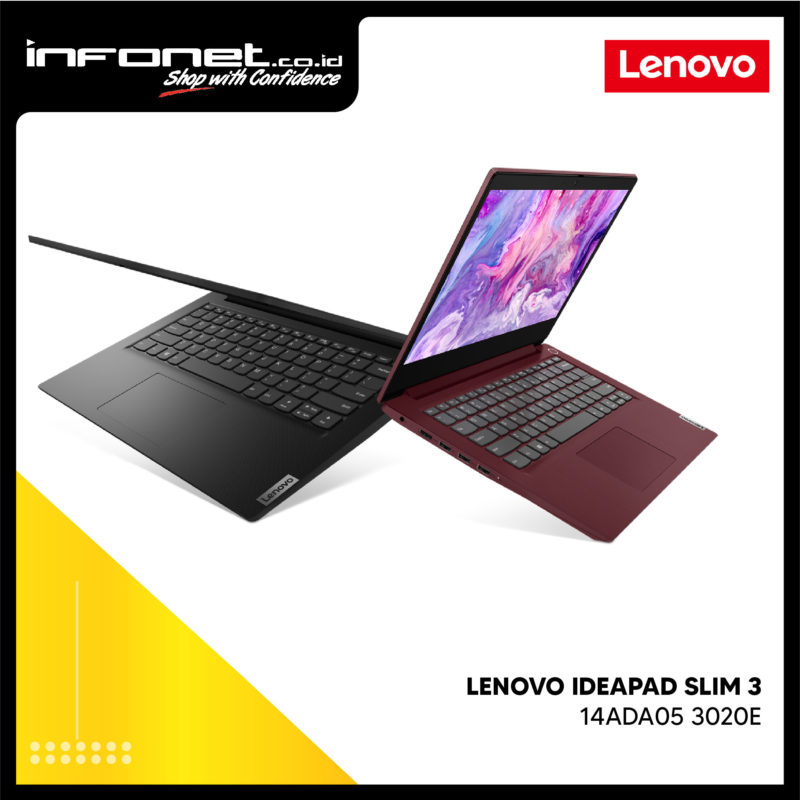 LENOVO IDEAPAD SLIM 3 14ADA05 3020E 4GB 256GB SSD AMD RADEON GRAPICS 14 ...