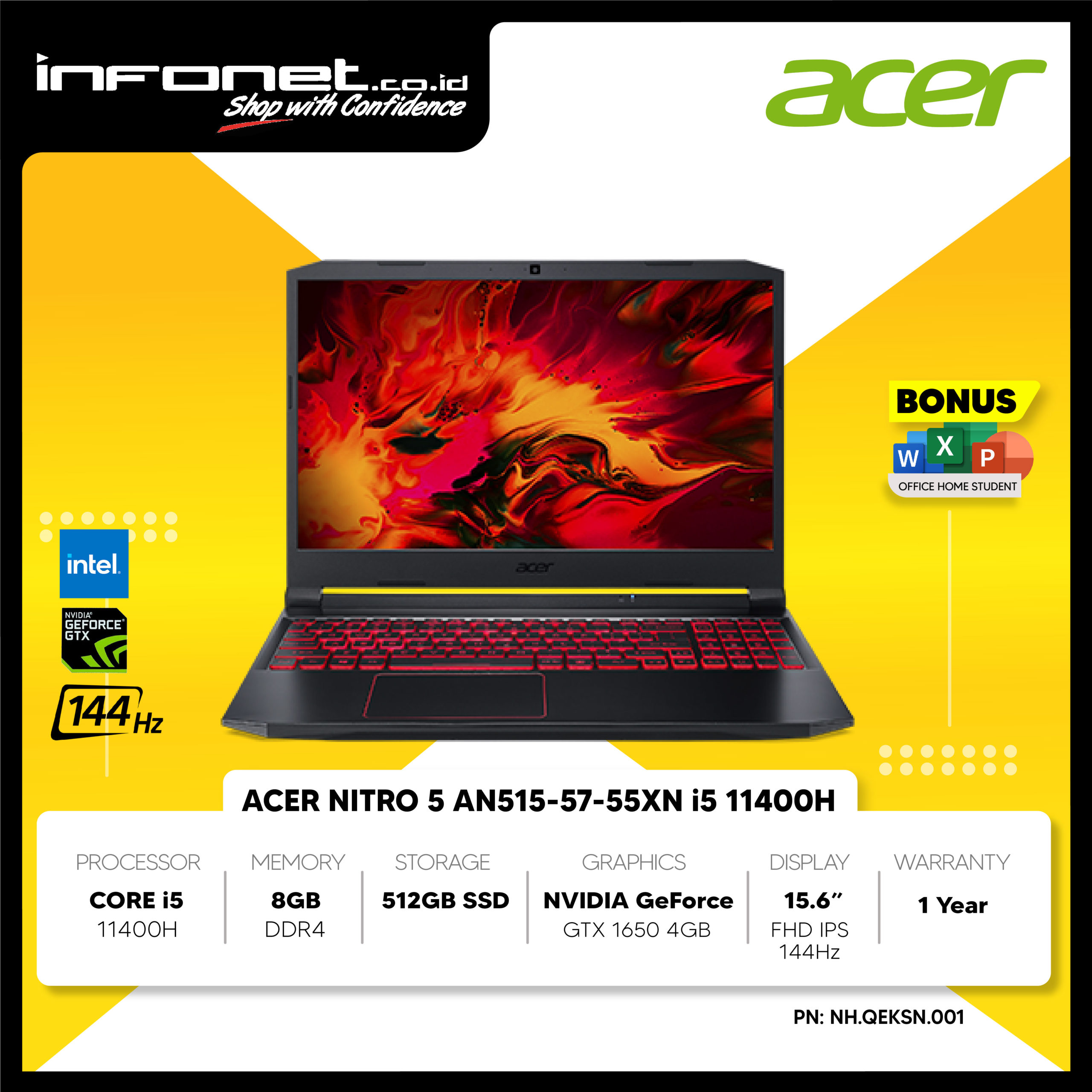 Acer gtx 1650