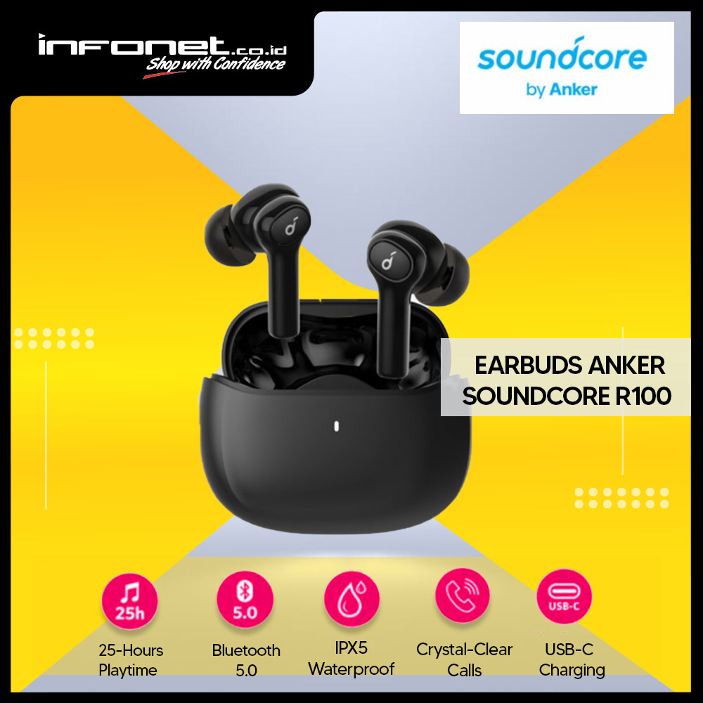 EARBUDS ANKER SOUNDCORE R100 - Infonet