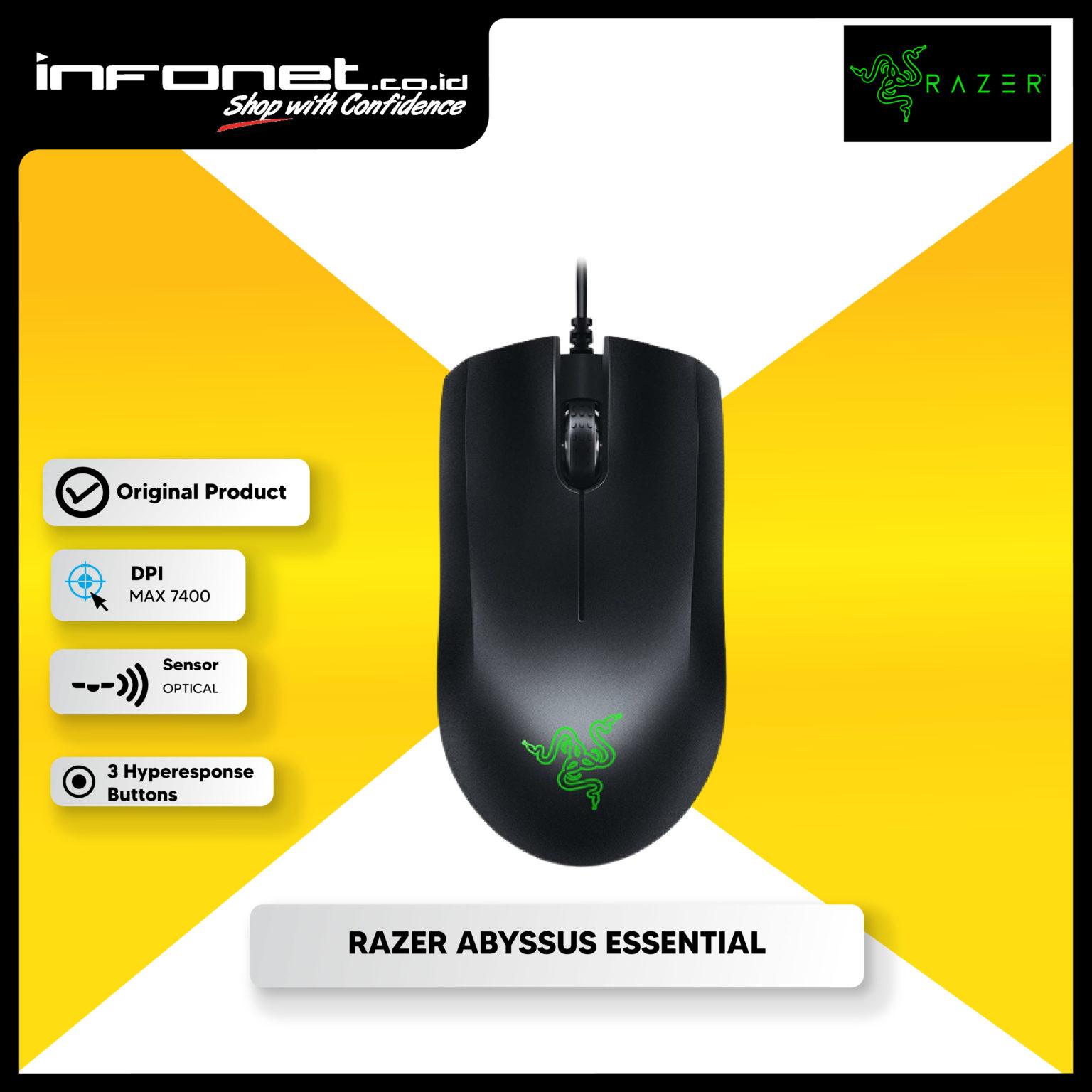 RAZER ABYSSUS ESSENTIAL - Infonet